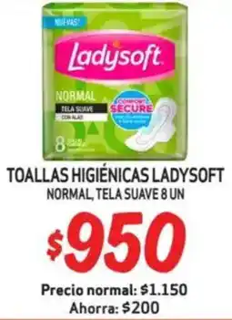 Mayorista 10 Ladysoft toallas higiénicas oferta