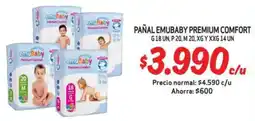 Mayorista 10 Emubaby pañal premium comfort oferta
