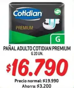 Mayorista 10 Cotidian pañal adulto premium oferta