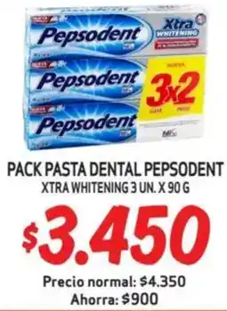 Mayorista 10 Pepsodent pack pasta dental oferta