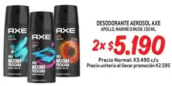 Mayorista 10 Axe desodorante aerosol oferta