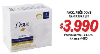Mayorista 10 Dove pack jabón blanco oferta