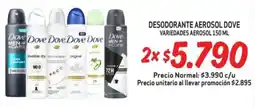 Mayorista 10 Dove desodorante aerosol oferta