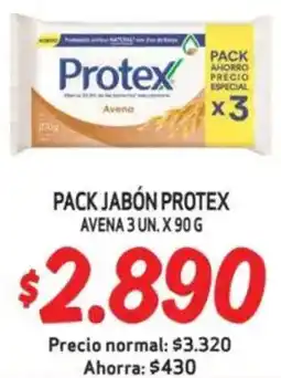 Mayorista 10 Protex pack jabón avena oferta