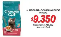 Mayorista 10 Champion cat alimento para gatos carne oferta