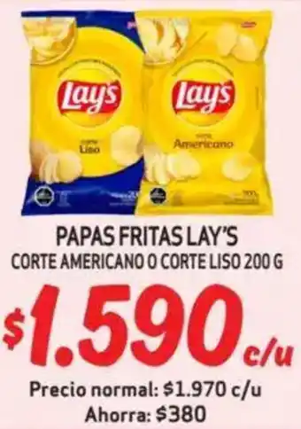Mayorista 10 Lay's papas fritas oferta