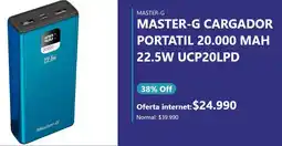 Casa Royal Master-g cargador portatil 20.000 mah oferta