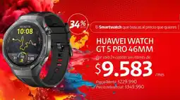 Claro Huawei watch gt 5 pro oferta