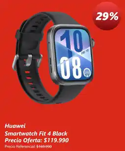 Claro Huawei smartwatch fit 4 black oferta