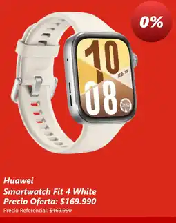 Claro Huawei smartwatch fit 4 white oferta