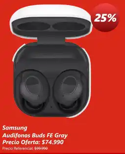 Claro Samsung audífonos buds fe gray oferta