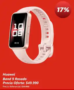Claro Huawei band 9 rosado oferta
