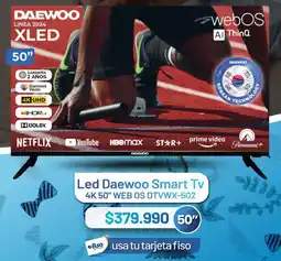 Comercial Socoepa Daewoo led smart tv 50" oferta
