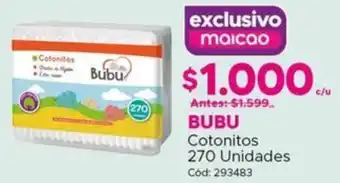 Maicao Bubu cotonitos oferta