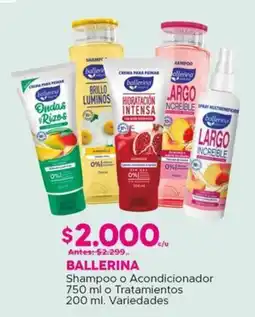 Maicao Ballerina shampoo o acondicionador oferta