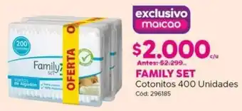 Maicao Family set cotonitos oferta