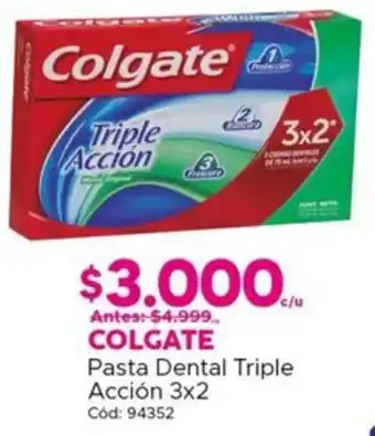 Maicao Colgate pasta dental triple acción oferta