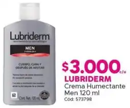 Maicao Lubriderm crema humectante men oferta