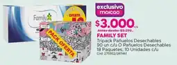 Maicao Family set tripack pañuelos desechables oferta