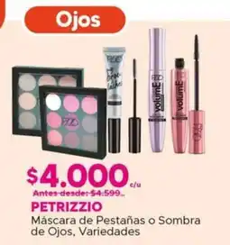 Maicao Petrizzio máscara de pestañas o sombra de ojos, variedades oferta