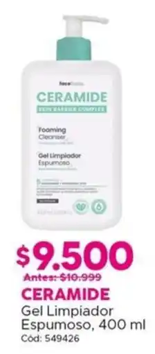 Maicao Ceramide gel limpiador espumoso oferta