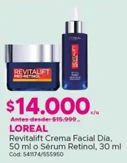 Maicao Loreal revitalift crema facial día oferta