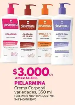Maicao Pielarmina crema corporal variedades oferta