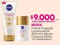 Maicao Crema corporal luminous630 oferta