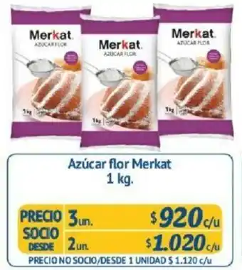 Alvi Azúcar Flor Merkat 2un. 1kg oferta