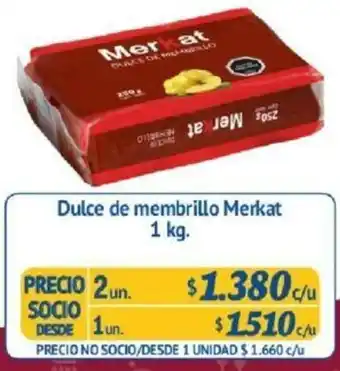 Alvi Dulce de Membrillo Merkat 1un. 1kg oferta