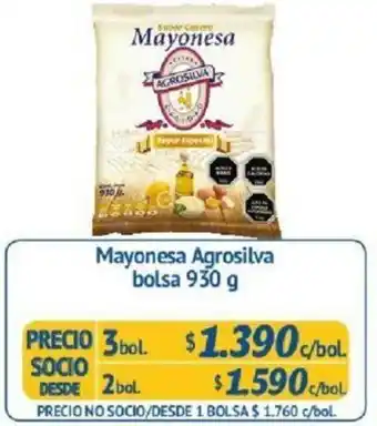 Alvi Mayonesa Agrosilva Bolsa 2bol. 930g oferta