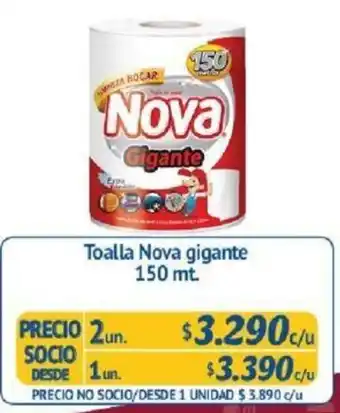 Alvi Toalla Nova Gigante 150mt oferta