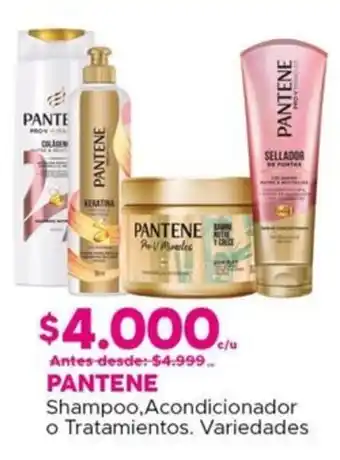 Maicao Pantene shampoo, acondicionador o tratamientos oferta