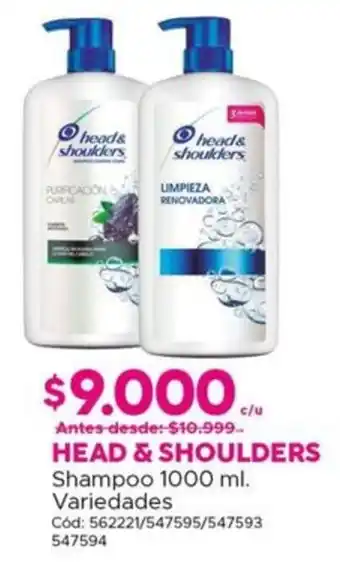 Maicao Head & shoulders shampoo oferta