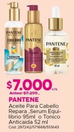 Maicao Pantene aceite para cabello repara,serum equi- librio oferta