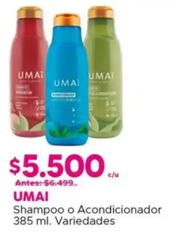 Maicao Umai shampoo o acondicionador oferta