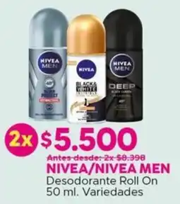 Maicao Nivea/nivea men desodorante roll on oferta