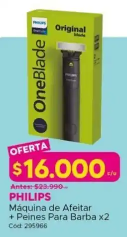 Maicao Philips máquina de afeitar + peines para barba oferta