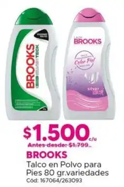 Maicao Brooks talco en polvo para pies oferta