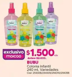 Maicao Bubu colonia infantil oferta