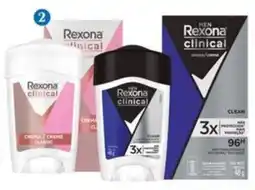 Maicao Rexona clinical desodorante en crema oferta