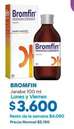 Maicao Bromfin jarabe lunes y viernes oferta