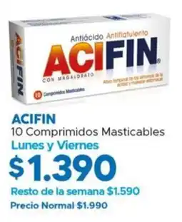 Maicao Acifin masticables lunes y viernes oferta