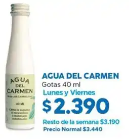 Maicao Agua del carmen gotas lunes y viernes oferta