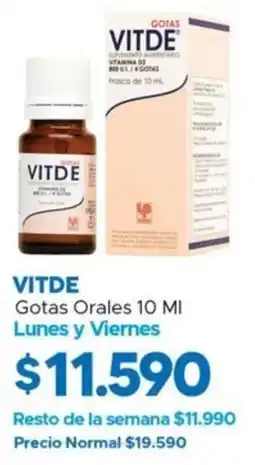 Maicao Vitde gotas orales lunes y viernes oferta
