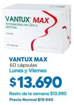 Maicao Vantux max lunes y viernes oferta
