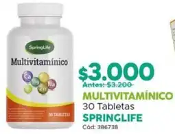 Maicao Multivitamínico springlife oferta