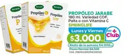 Maicao Propóleo jarabe springlife oferta