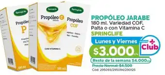Maicao Propóleo jarabe springlife oferta