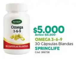 Maicao Omega 3-6-9 blandas springlife oferta